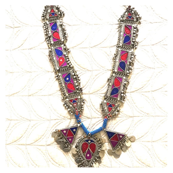 Beautiful unique antique middle eastern necklace - Picture 1 of 5
